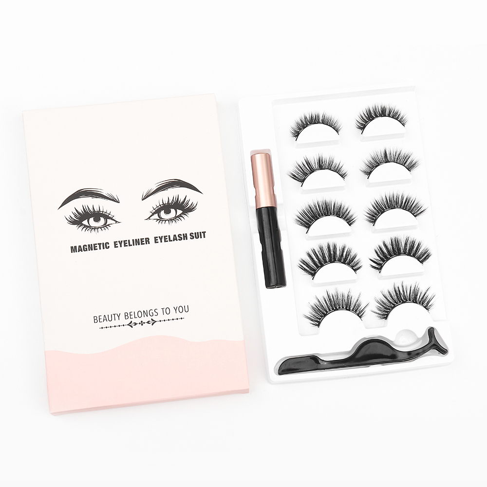 Eyelash Extension Full Set - Multi-Style Magnetic Strip Lashes Kit 5
