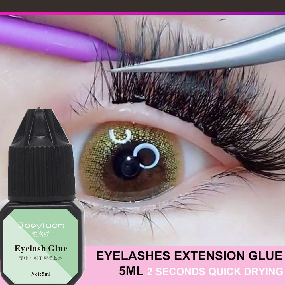 Eyelash Extension Glue For Sensitive Eyes - 5ml No Irritation Eyelashes Extension Glue
