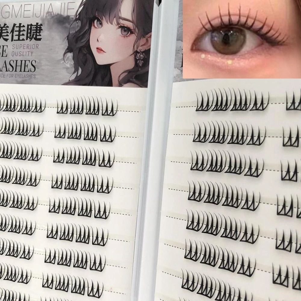 Eyelash Extension Equipment - U Shape Glue-free False Eyelashes Large-capacity