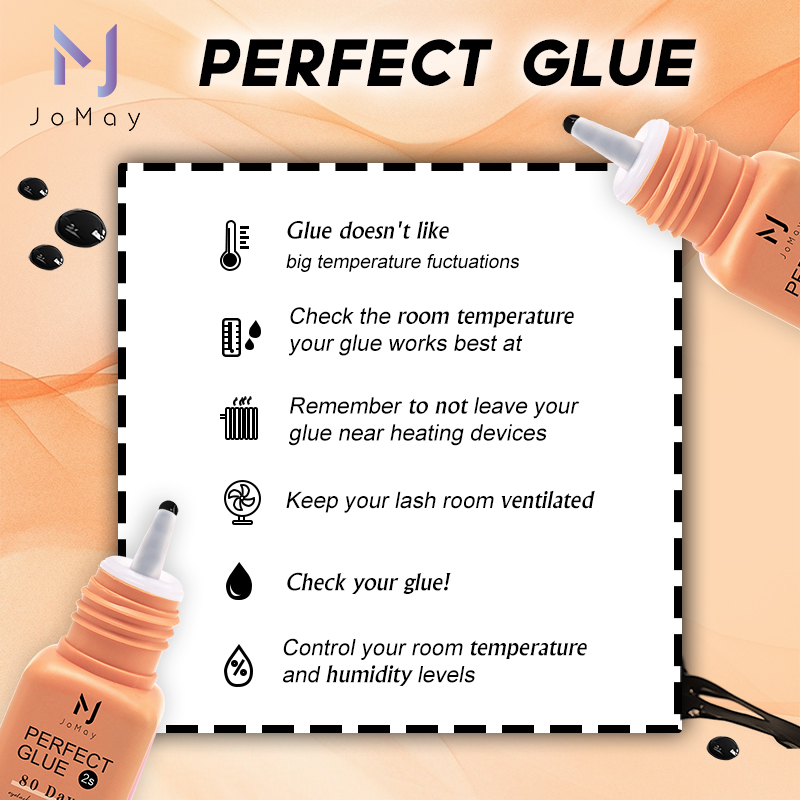 JOMAY Eyelash Extension Glue 0 - Eyelash Extension Glue For Sensitive Eyes ulasan dan harga