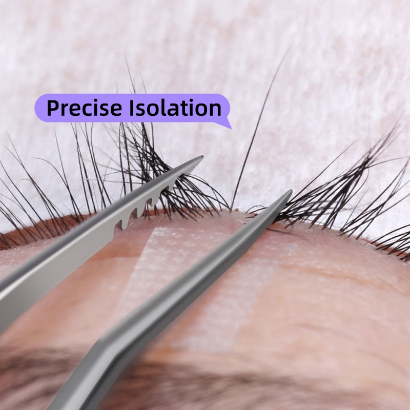 Gear Tip Eyelash Tweezers Stai - Eyelash Extension Equipment ulasan dan harga