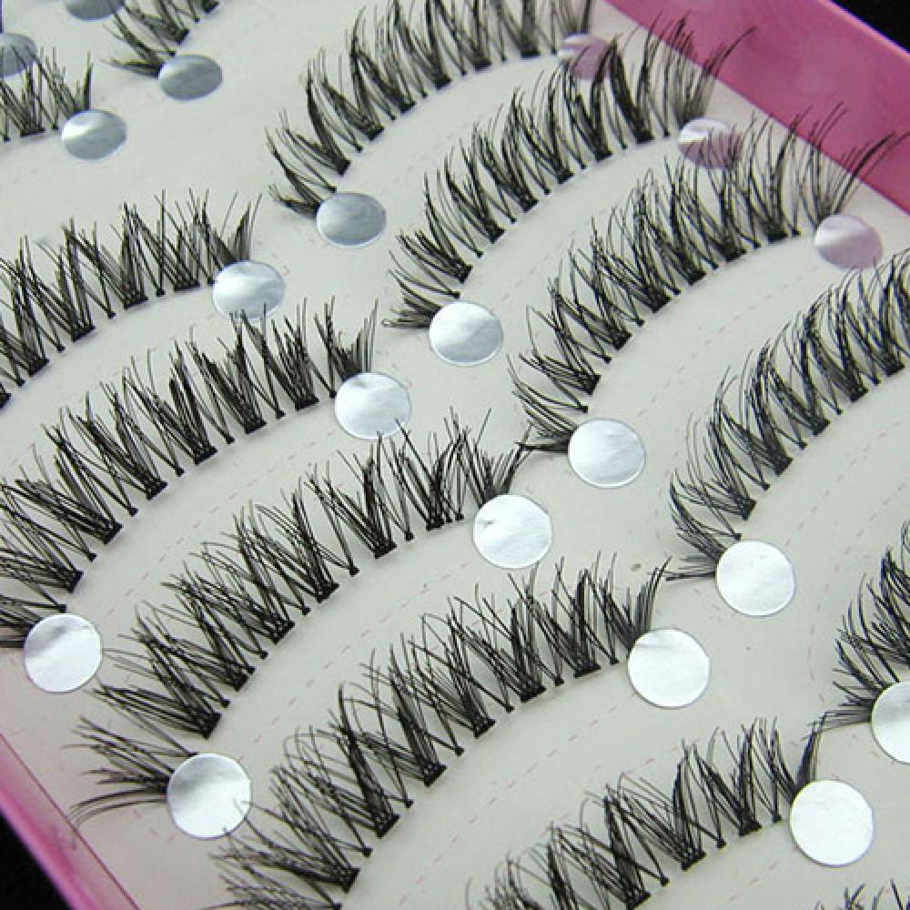 Fashion False Eyelashes 10 Pai - Eyelash Extension Full Set ulasan dan harga