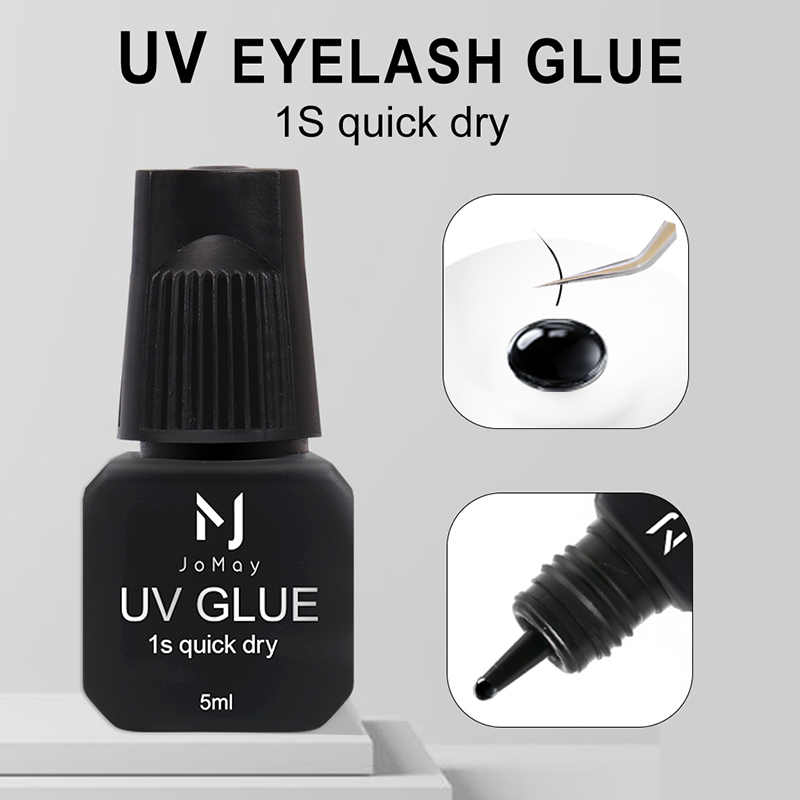 JOMAY UV Lash Glue Eyelash Glu - Eyelash Extension Glue For Sensitive Eyes ulasan dan harga