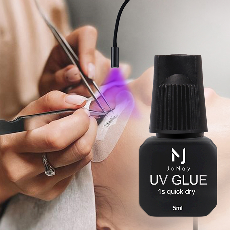 JOMAY UV Lash Glue Eyelash Glu - Eyelash Extension Glue For Sensitive Eyes ulasan dan harga