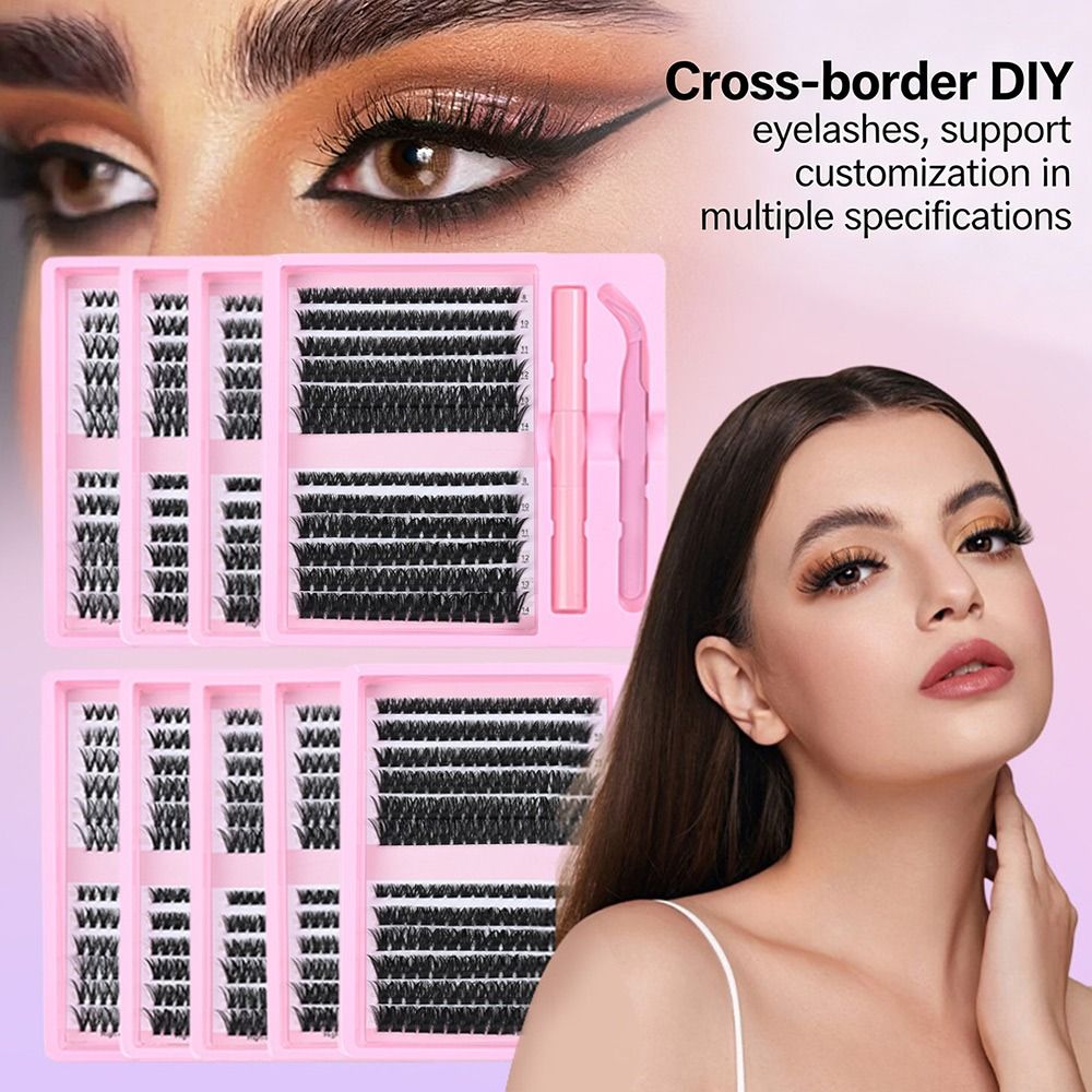 12 Rows Natural Look False Eye - Faux Mink Lash ulasan dan harga