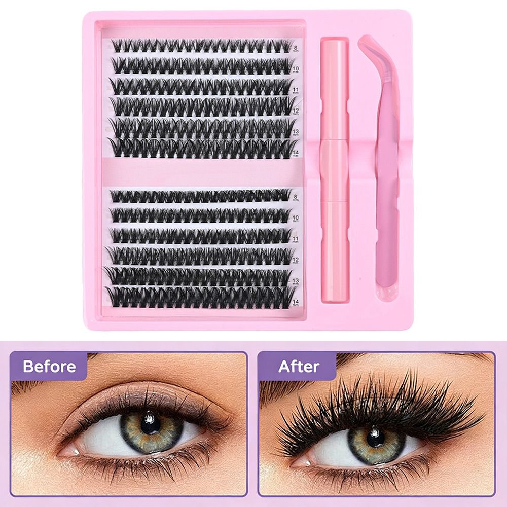 12 Rows Natural Look False Eye - Faux Mink Lash ulasan dan harga