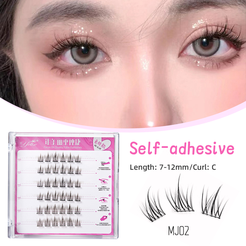 Yelix Manga Lashes Self Adhesi - Eyelash Extension Full Set ulasan dan harga