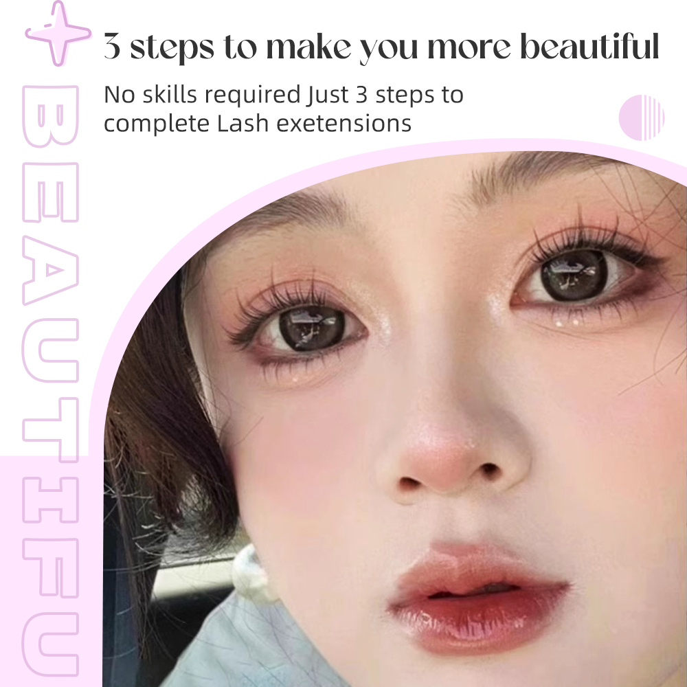 Yelix Manga Lashes Self Adhesi - Eyelash Extension Full Set ulasan dan harga