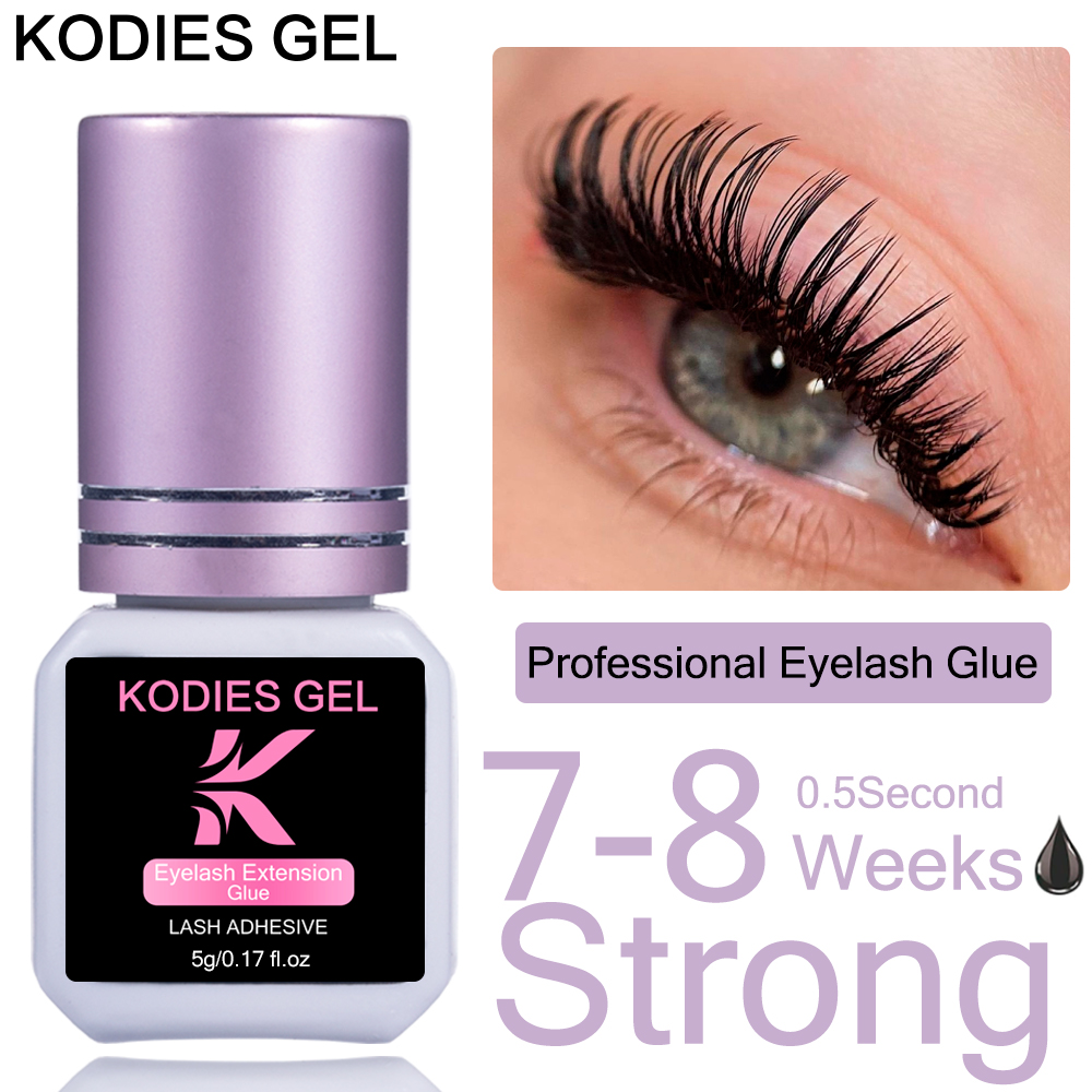 KODIES GEL Extra Strong Eyelas - Eyelash Extension Glue For Sensitive Eyes ulasan dan harga