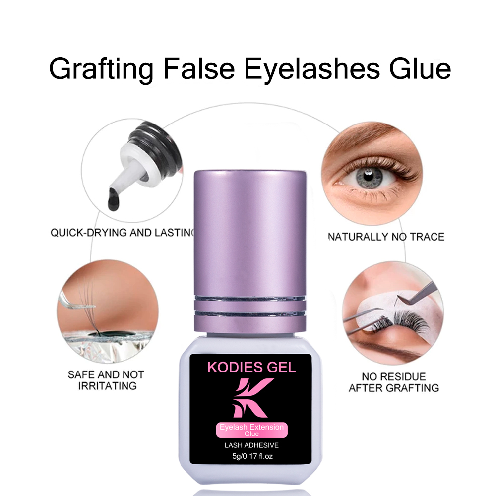 KODIES GEL Extra Strong Eyelas - Eyelash Extension Glue For Sensitive Eyes ulasan dan harga