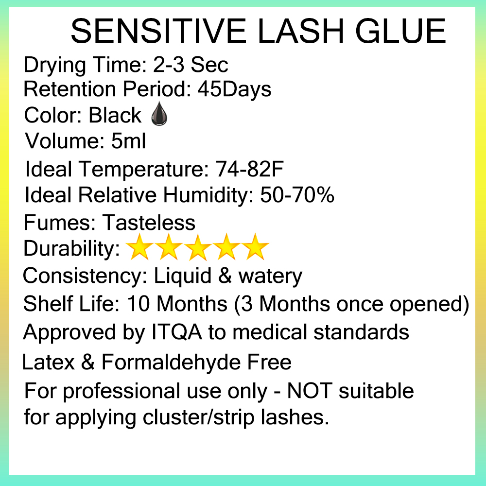 KODIES GEL Sensitive Eyelash G - Eyelash Extension Glue For Sensitive Eyes ulasan dan harga