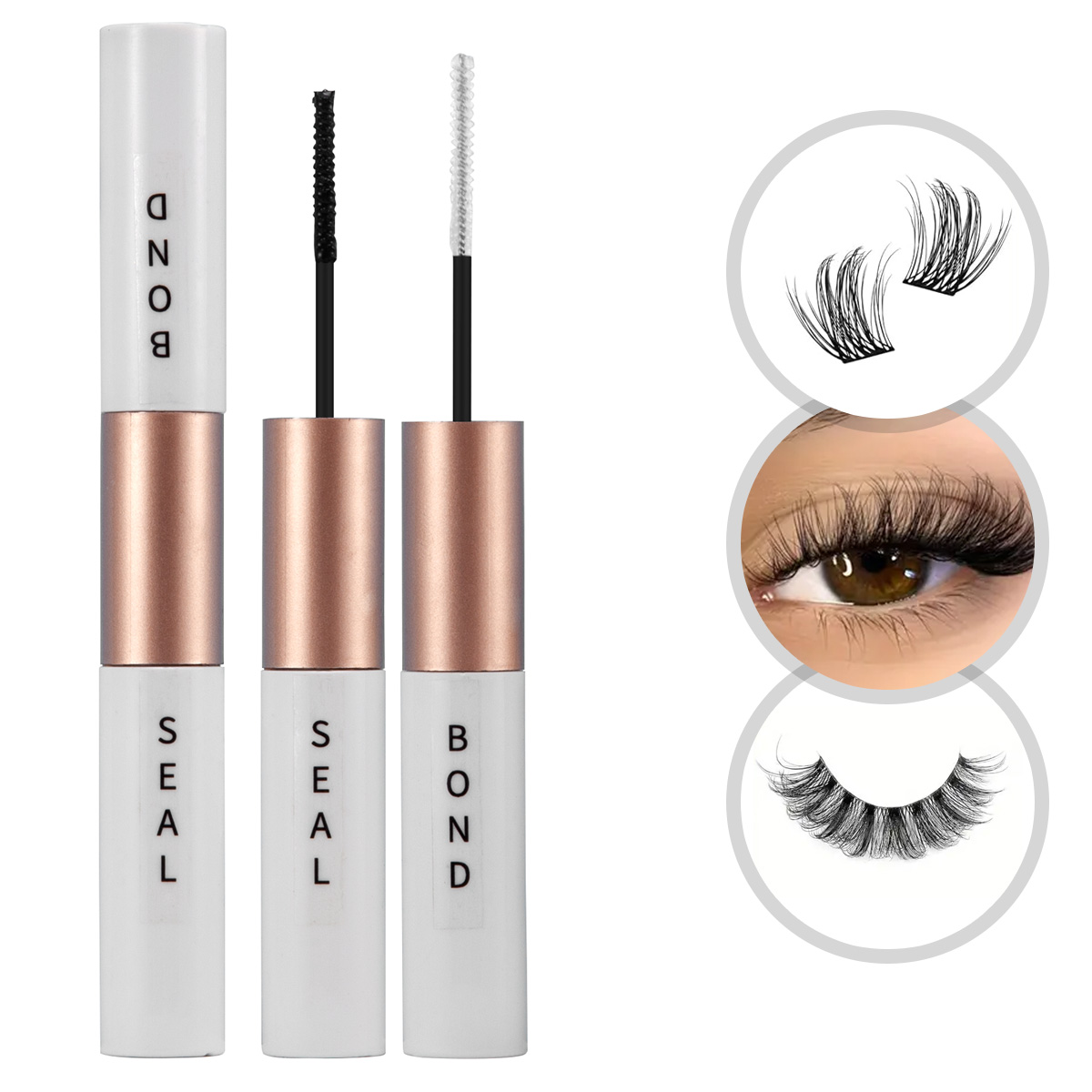False eyelash glue waterproof  - Eyelash Extension Glue For Sensitive Eyes ulasan dan harga