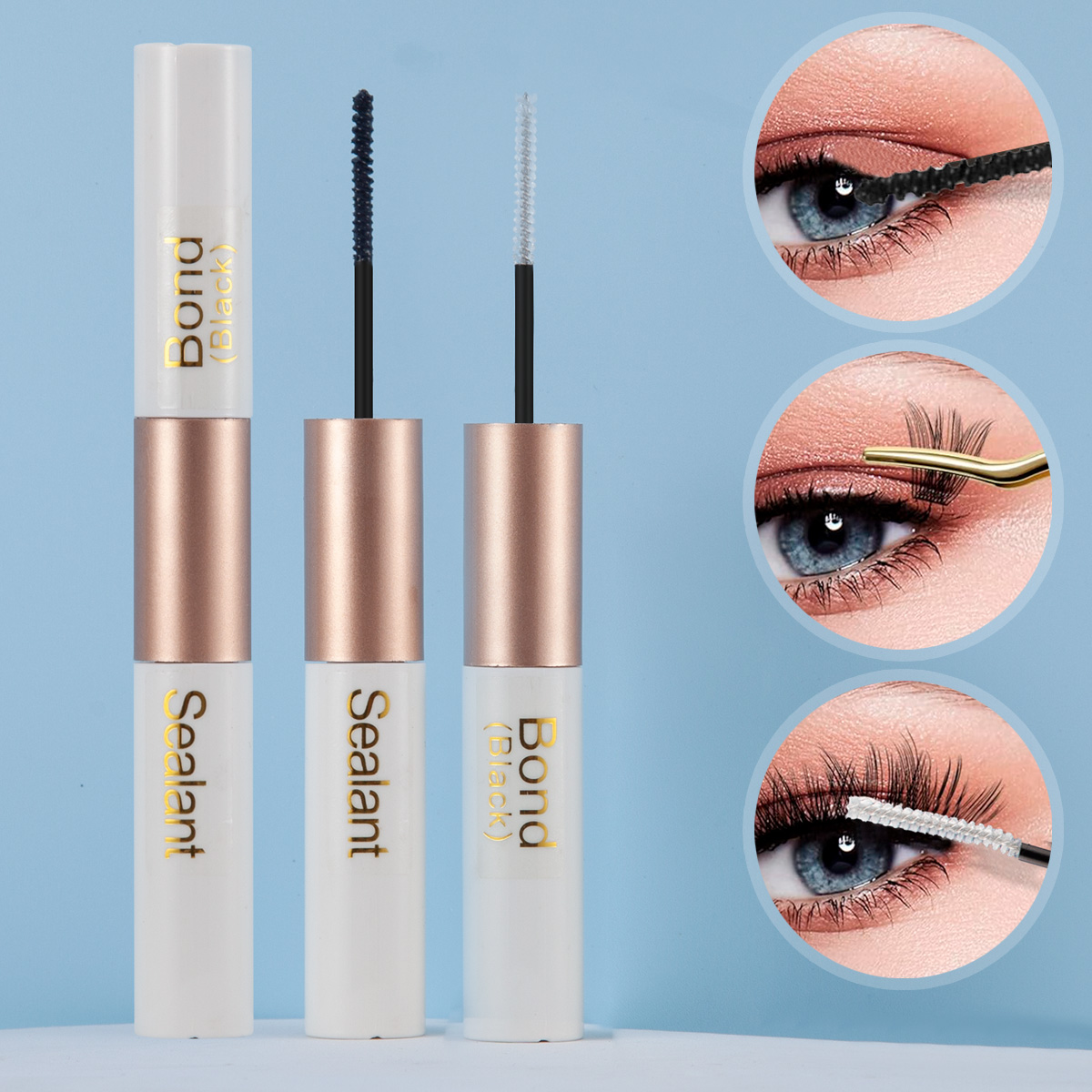 False eyelash glue waterproof  - Eyelash Extension Glue For Sensitive Eyes ulasan dan harga
