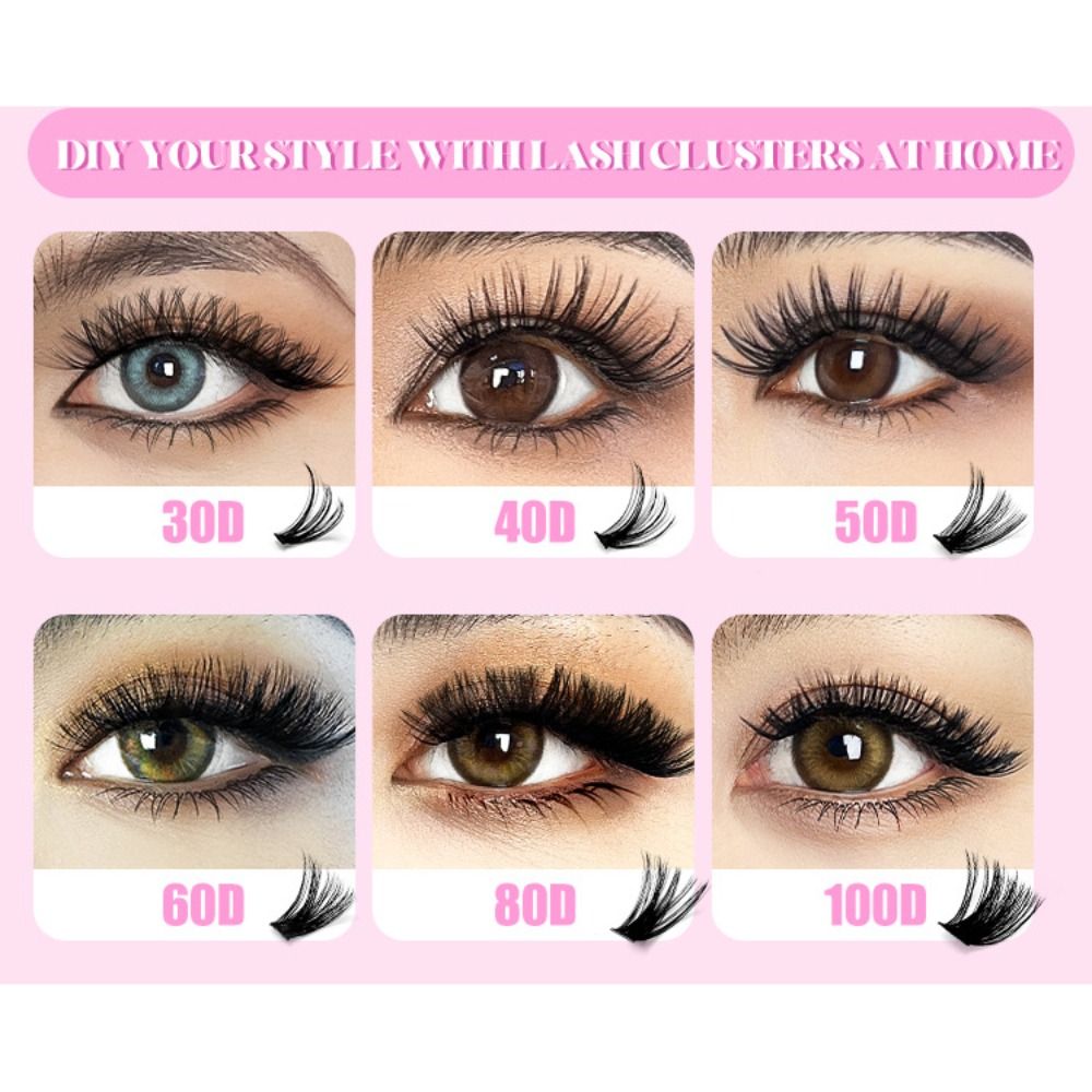 9-16mm Length False Eyelashes  - Faux Mink Lash ulasan dan harga