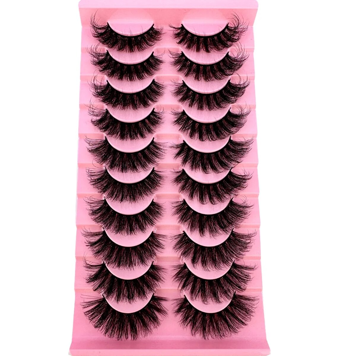 NEW 10 Pairs Cat Eye Lashes Fl - Eyelash Extension Cat Eye ulasan dan harga