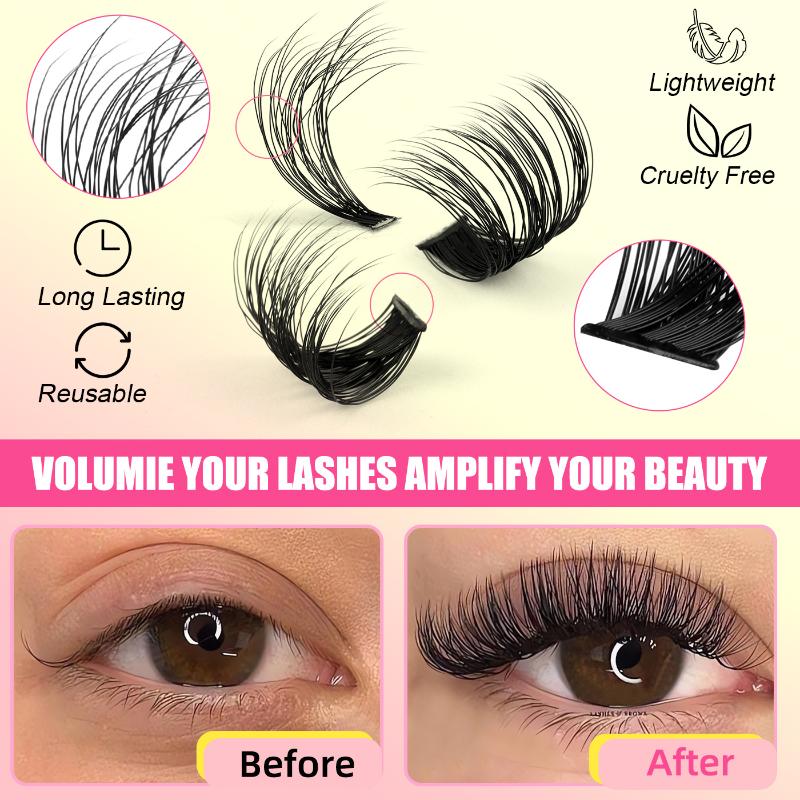 Cluster Lashes Kit Individual  - Faux Mink Lash ulasan dan harga
