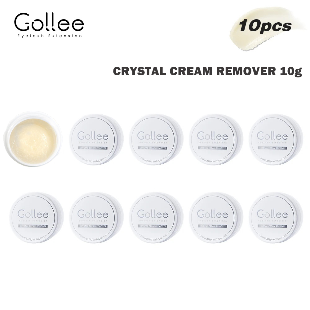 Gollee 5/10 PCS Professional E - Eyelash Extension Glue For Sensitive Eyes ulasan dan harga
