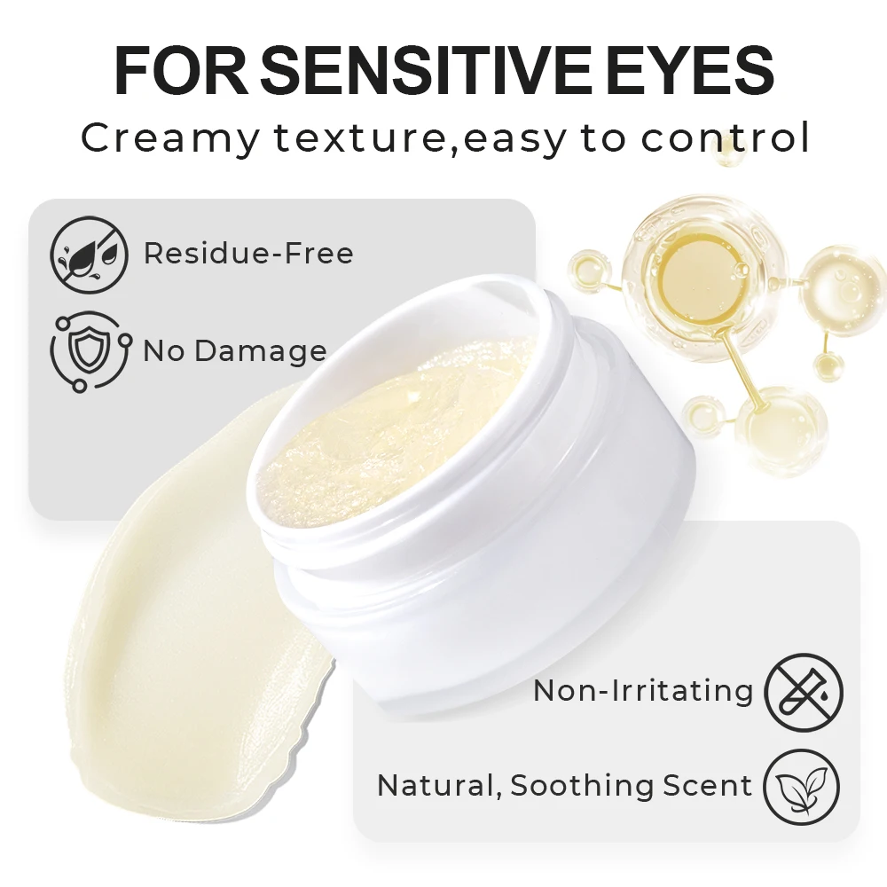 Gollee 5/10 PCS Professional E - Eyelash Extension Glue For Sensitive Eyes ulasan dan harga