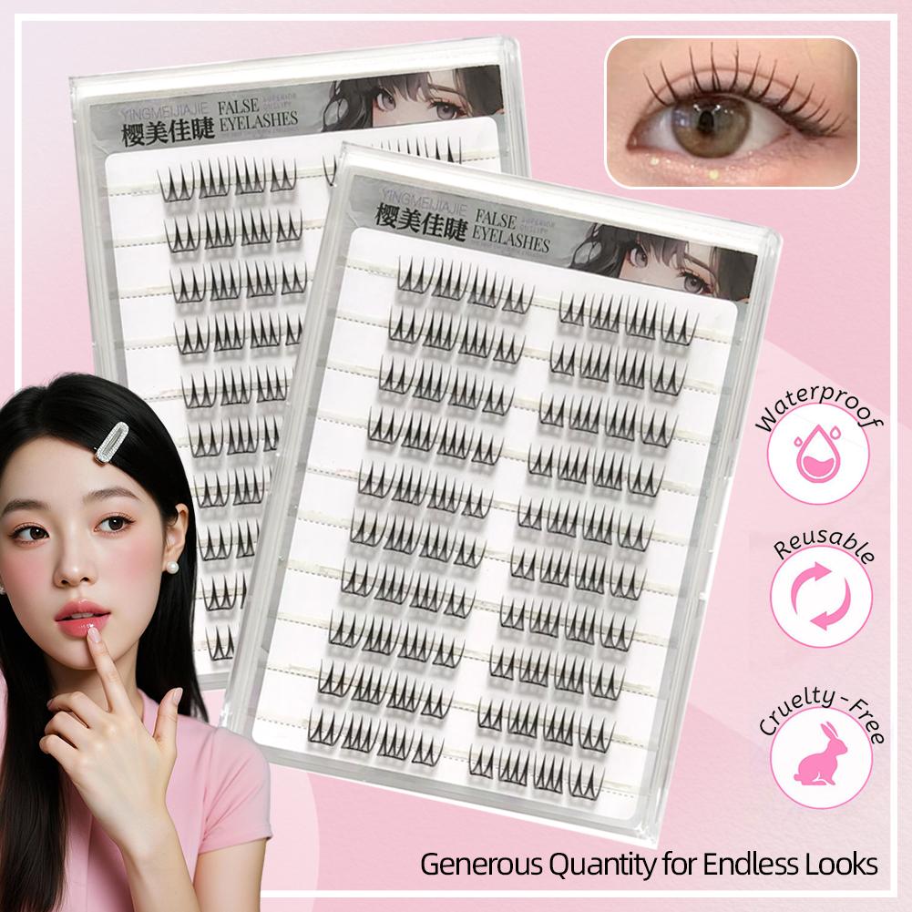 U Shape Glue-free False Eyelas - Eyelash Extension Equipment ulasan dan harga