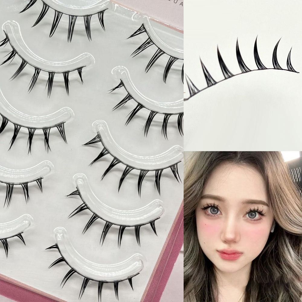 5 Pairs Pack Japanese Cosplay  - Faux Mink Lash ulasan dan harga