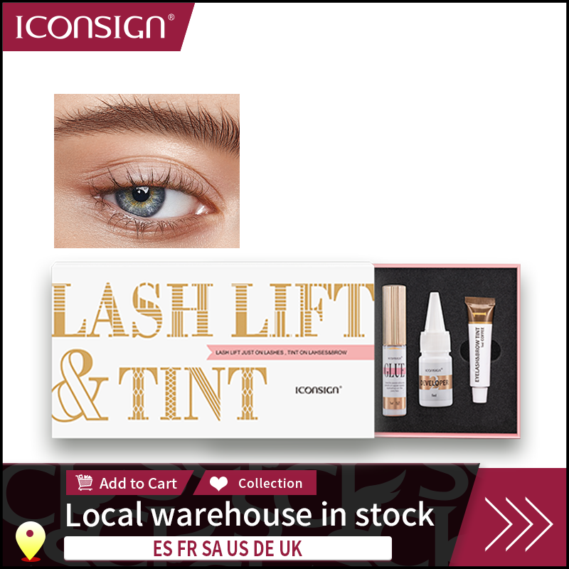 ICONSIGN Lash Lift and Tint Ki - Eyelash Extension Full Set ulasan dan harga