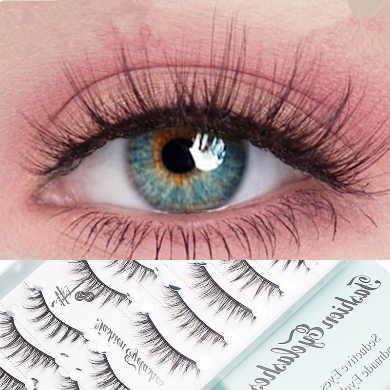 10 Pairs Natural Long Wispy Ca - Eyelash Extension Cat Eye ulasan dan harga