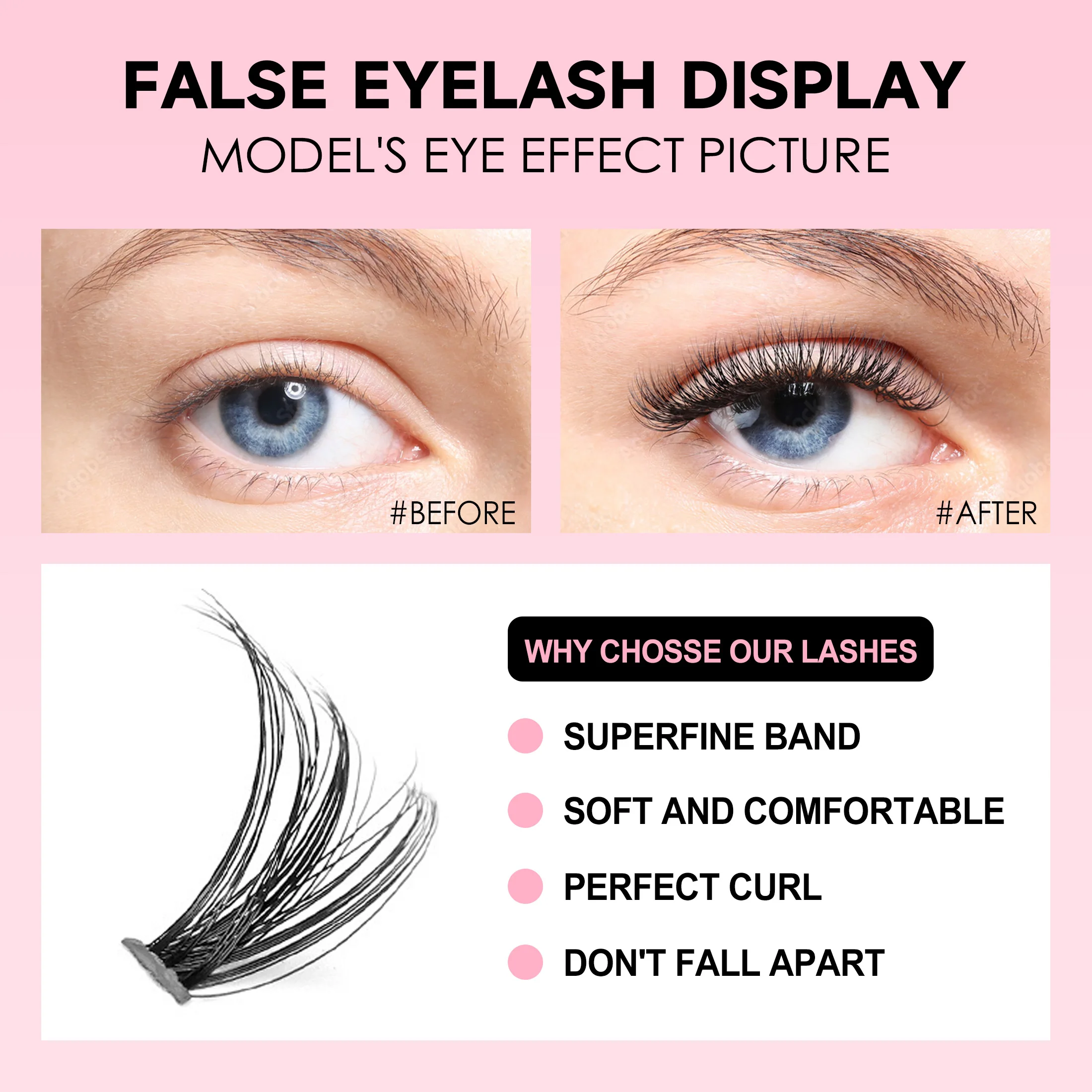 DIY Lashes Extension Kit Eyela - Eyelash Extension Full Set ulasan dan harga