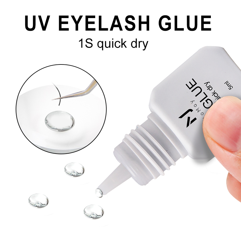 Super Fast Speed Up 0.5s UV La - Eyelash Extension Glue For Sensitive Eyes ulasan dan harga