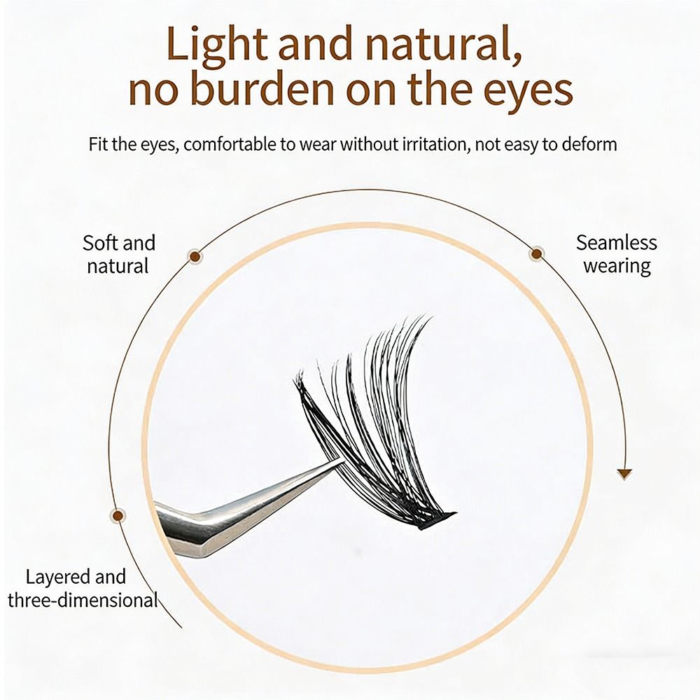 Natural Look False Eyelashes B - Faux Mink Lash ulasan dan harga